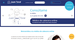 Desktop Screenshot of juantoral.com