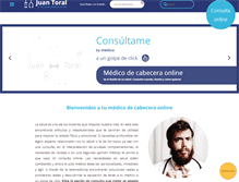 Tablet Screenshot of juantoral.com